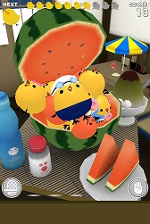 画像ギャラリー No.006のサムネイル画像 / 「もっと!ぴよ盛り」,新ステージとして「スイカ編」と「たこ焼き編」が登場