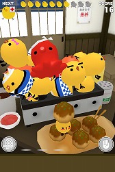 画像ギャラリー No.008のサムネイル画像 / 「もっと!ぴよ盛り」,新ステージとして「スイカ編」と「たこ焼き編」が登場