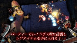 画像ギャラリー No.005のサムネイル画像 / 3対3のPVP対戦が可能。iOS向けMORPG「ダークアベンジャー」が配信に