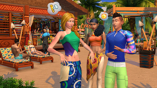 画像ギャラリー No.005のサムネイル画像 / 「The Sims 4」の最新拡張パック「The Sims 4 Island Living」は，PC版が6月21日に，またコンシューマ機版は7月16日にリリース