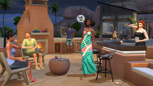 画像ギャラリー No.001のサムネイル画像 / 「The Sims 4」のゲーム本編が10月18日より無料に。購入者には“Desert Luxe Kit”を期間限定でプレゼント