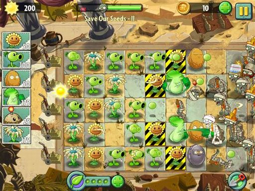 画像ギャラリー No.002のサムネイル画像 / 大ヒットシリーズ最新作「Plants vs. Zombies 2: It's About Time」，iOS向けに7月18日リリースが決定。クレイジー・デイブが新たな種子を培養中