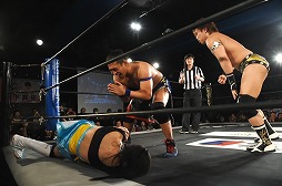画像ギャラリー No.100のサムネイル画像 / 「リング☆ドリーム〜女子プロレス大戦〜」とDDTプロレスのコラボ興行は大盛況のうちに終了。次回開催にも期待大