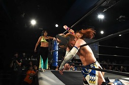 画像ギャラリー No.126のサムネイル画像 / 「リング☆ドリーム〜女子プロレス大戦〜」とDDTプロレスのコラボ興行は大盛況のうちに終了。次回開催にも期待大