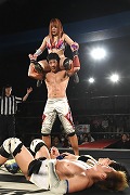 画像ギャラリー No.131のサムネイル画像 / 「リング☆ドリーム〜女子プロレス大戦〜」とDDTプロレスのコラボ興行は大盛況のうちに終了。次回開催にも期待大