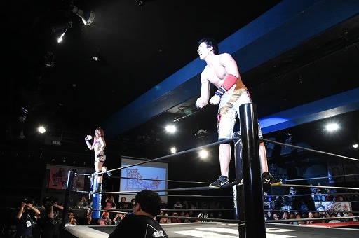 画像ギャラリー No.137のサムネイル画像 / 「リング☆ドリーム〜女子プロレス大戦〜」とDDTプロレスのコラボ興行は大盛況のうちに終了。次回開催にも期待大