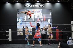 画像ギャラリー No.015のサムネイル画像 / ［TGS 2016］4Gamer×DDTプロレス×リングドリーム興行「愛は相よりいでて 2.5」フォトレポート。「DDT美少女化計画」の美少女化権は“美熟女”チェリー選手の手に