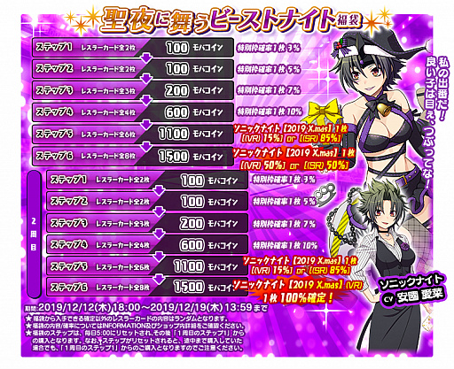 画像ギャラリー No.007のサムネイル画像 / 「リングドリーム 女子プロレス大戦」,ソニックナイトが季節限定デザインで登場。クリスマスイベントの開催も