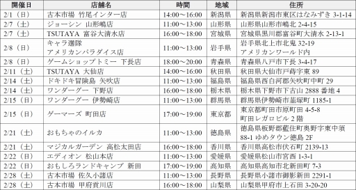 画像ギャラリー No.005のサムネイル画像 / 「フリーダムウォーズ」，「全国47都市 店頭体験会」の2月実施店舗が公開に
