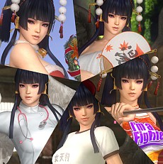 画像ギャラリー No.002のサムネイル画像 / 「DEAD OR ALIVE 5 Ultimate」，新キャラクター「女天狗」の配信が開始。サンタやチアガールなどのコスチュームセットも登場