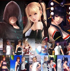 画像ギャラリー No.005のサムネイル画像 / 「DEAD OR ALIVE 5 Ultimate」，新キャラクター「女天狗」の配信が開始。サンタやチアガールなどのコスチュームセットも登場