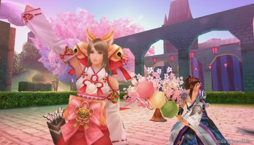 画像ギャラリー No.001のサムネイル画像 / 「オルクスオンライン」，季節限定のイベント「桜祭り2014」を開催