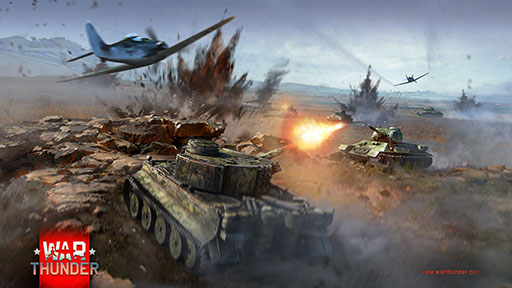 画像ギャラリー No.002のサムネイル画像 / 「War Thunder」の拡張版「GROUND FORCES」のオープンβテストがスタート。いよいよ戦車戦も可能に