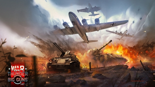 画像ギャラリー No.001のサムネイル画像 / 「War Thunder」,新バージョン「Big Guns」を実装。新たな戦車と飛行機が登場