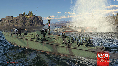 画像ギャラリー No.006のサムネイル画像 / 「War Thunder」，第2段階へ入った「海戦CβT」は今後定期的に実施へ。PCとPS4でのクロスプラットフォームプレイにも対応