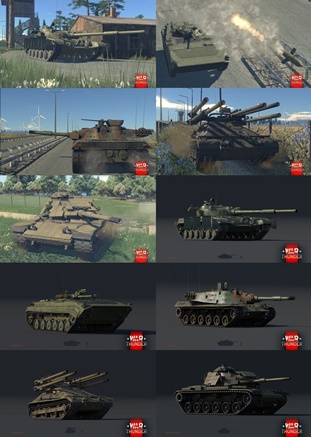 画像ギャラリー No.003のサムネイル画像 / 「War Thunder」,アップデート1.71「New E.R.A.:新時代」の情報が公開。「複合装甲」や「爆発反応装甲」を装備したランク6の車両が登場