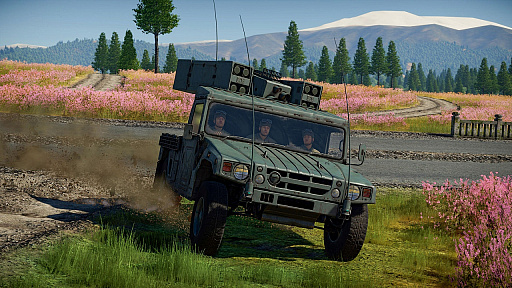 画像ギャラリー No.003のサムネイル画像 / 「War Thunder」にジェット戦闘機のF-104が実装。地上車両には陸上自衛隊高機動車の“93式近距離地対空誘導弾”装備型なども