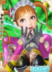 画像ギャラリー No.014のサムネイル画像 / 「ちょっとだけ見える」ってこういうことか。「DIVA COLISEUM」は3Dモデルの女性キャラと駆け引き重視のバトルが特徴のブラウザカードゲームだった