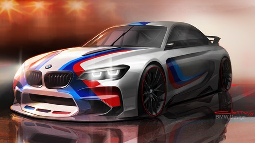 画像ギャラリー No.001のサムネイル画像 / 「GT6」のためにデザインされた「BMW ビジョン グランツーリスモ」が公開に