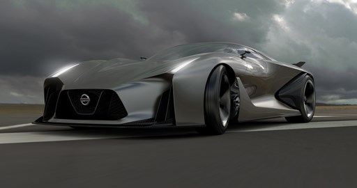 画像ギャラリー No.001のサムネイル画像 / 「グランツーリスモ6」,日産自動車の「ビジョン グランツーリスモ」企画向けコンセプトカー「NISSAN CONCEPT 2020 Vision Gran Turismo」を公開