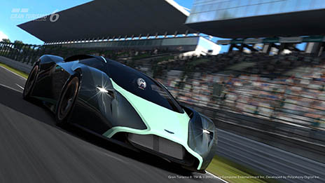 画像ギャラリー No.012のサムネイル画像 / 「グランツーリスモ6」，新車両「アストンマーティン DP-100 ビジョングランツーリスモ」が公開に。配信時期は7月を予定