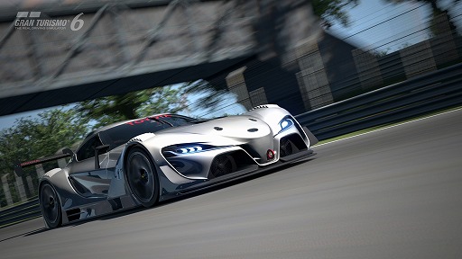 画像ギャラリー No.011のサムネイル画像 / 「グランツーリスモ6」TOYOTA FT-1の特別仕様車が公開。9月に配信予定