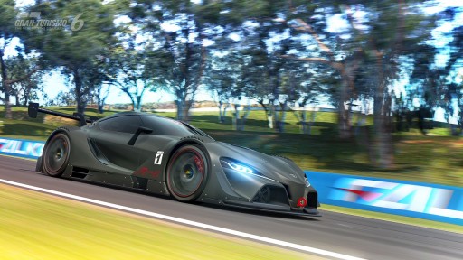画像ギャラリー No.001のサムネイル画像 / 「グランツーリスモ6」,新車両「TOYOTA FT-1 Vision Gran Turismo」が登場