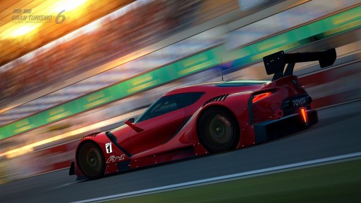 画像ギャラリー No.008のサムネイル画像 / 「グランツーリスモ6」,新車両「TOYOTA FT-1 Vision Gran Turismo」が登場