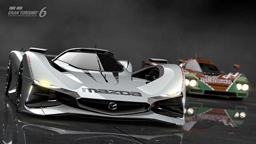 画像ギャラリー No.001のサムネイル画像 / 「グランツーリスモ6」に新車両「マツダ LM55 ビジョン グランツーリスモ」が登場