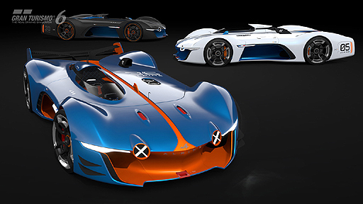 画像ギャラリー No.002のサムネイル画像 / 「グランツーリスモ6」の新規車種「アルピーヌ ビジョン グランツーリスモ」と「レクサス LF-LC GT “Vision Gran Turismo”」が公開に