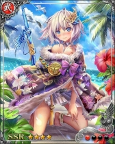 画像ギャラリー No.003のサムネイル画像 / 「戦国炎舞-KIZNA-」，水着キャラが登場する「渚の戦姫ガチャ」が本日スタート