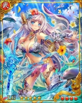 画像ギャラリー No.004のサムネイル画像 / 「戦国炎舞-KIZNA-」，水着キャラが登場する「渚の戦姫ガチャ」が本日スタート