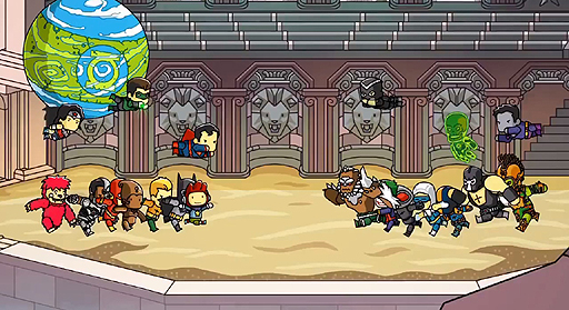画像ギャラリー No.002のサムネイル画像 / マックスウェルがコミックヒーローを救う! 「Scribblenauts Unmasked: A DC Comics Adventure」が海外で発売