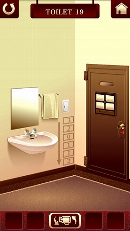 脱出ゲーム “100 Toilets”