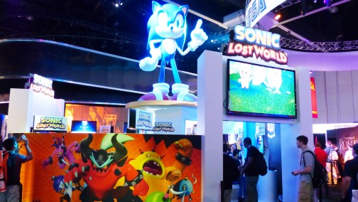 画像ギャラリー No.002のサムネイル画像 / ［E3 2013］多くのチャレンジが盛り込まれた新作「ソニック ロストワールド」。セガブースで飯塚プロデューサーが本作の見どころを語った