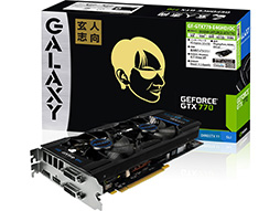 画像ギャラリー No.003のサムネイル画像 / メモリ4GB製品も登場。GALAXY製のOC版GTX 780/770/760カードが発表