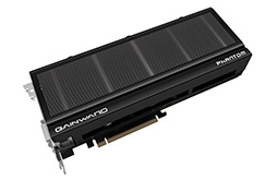 画像ギャラリー No.001のサムネイル画像 / 約8万円。独自クーラー採用でOC仕様のGainward製GTX 780 Tiカード
