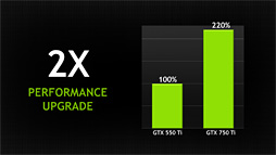 画像ギャラリー No.021のサムネイル画像 / NVIDIA，「GeForce GTX 750 Ti＆GTX 750」発表。新世代GPUアーキテクチャ「Maxwell」第1弾の詳細をまとめてみた