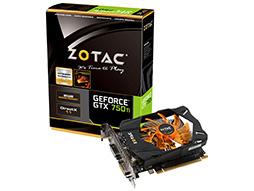 画像ギャラリー No.002のサムネイル画像 / 長さ145mmとコンパクトなZOTAC製GTX 750 Ti＆GTX 750カードが登場