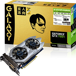 画像ギャラリー No.001のサムネイル画像 / 玄人志向,GTX 750 Ti&GTX 750カード計4製品。OC版もラインナップ