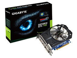 画像ギャラリー No.002のサムネイル画像 / GIGABYTEのGTX 750 Ti＆GTX 750カードはいずれもちょっぴりOC仕様