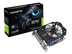 画像ギャラリー No.002のサムネイル画像 / HDMI×2で4K解像度の60Hz表示に対応するGIGABYTE製GTX 750カード