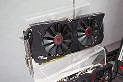 画像ギャラリー No.007のサムネイル画像 / ［COMPUTEX］スタクラIIやLoLをファンノイズなしでプレイ可能!? GPU温度が65℃以下でファンが止まるASUSの「STRIX」グラフィックスカード