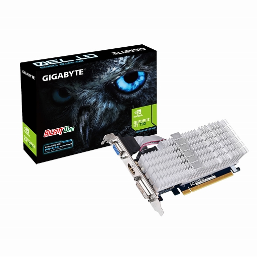 画像ギャラリー No.002のサムネイル画像 / いずれもLow Profile対応のGIGABYTE製GTX 750 Ti＆GT 730カードが発売