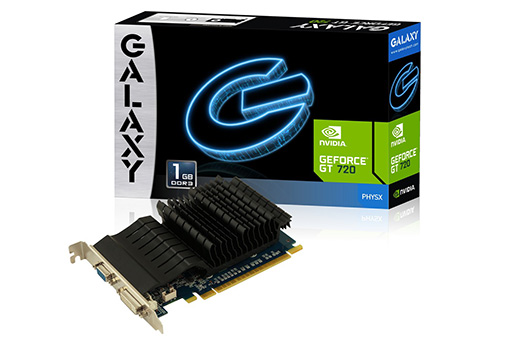 画像ギャラリー No.002のサムネイル画像 / GALAXY，1スロット仕様のGTX 750 TiとファンレスのGT 720カードを発売