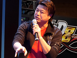 画像ギャラリー No.009のサムネイル画像 / [JAEPO2014]「電撃文庫 FIGHTING CLIMAX」の結城 晶はビームを放つ？　気になる話題満載だった「ALL.Net P-ras MULTI　格闘ゲーム開発者座談会！」の模様をレポート