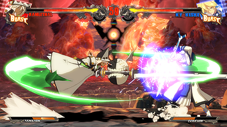 画像ギャラリー No.007のサムネイル画像 / 「GUILTY GEAR Xrd -SIGN-」，タイムリリースキャラ「ラムレザル＝ヴァレンタイン」も参戦する“Ver.1.02”を4月8日より順次稼働