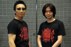 画像ギャラリー No.007のサムネイル画像 / 半裸&赤マフラーの変態忍者も出没した「GUILTY GEAR×BLAZBLUE MUSIC LIVE 2014」をレポート。石渡太輔氏&Hashimoto氏のインタビューも掲載