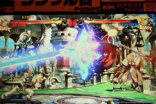画像ギャラリー No.007のサムネイル画像 / 家庭用の新キャラも参戦となるAC版「GUILTY GEAR Xrd」Ver.1.10ロケテストレポート。先行入力猶予の1F延長などシステム面にも変化アリ