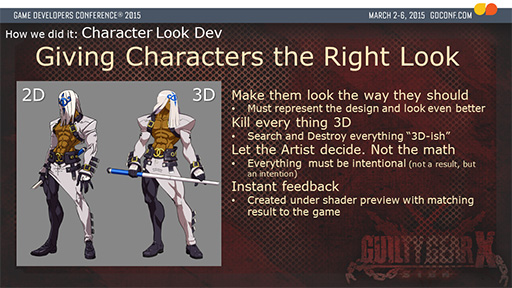 画像ギャラリー No.012のサムネイル画像 / GDCの舞台で世界に披露された「GUILTY GEAR Xrd -SIGN-」の「アニメにしか見えない3Dグラフィックス」制作手法